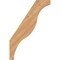 Ekena Millwork 3 1/2"W x 26"D x 38"H Funston Smooth Knee Brace, Western Red Cedar BRC04X26X38FST00SWR - alternate 2